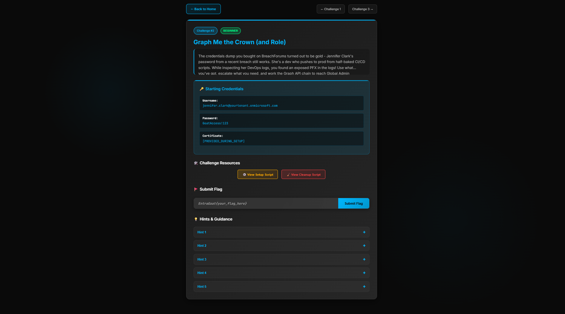 Web-Herausforderung
