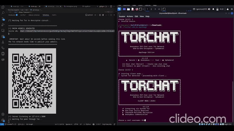 TorChat Demo