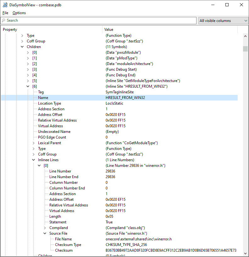 DiaSymbolView screenshot