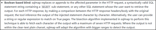 Boolean-Based SQLi description