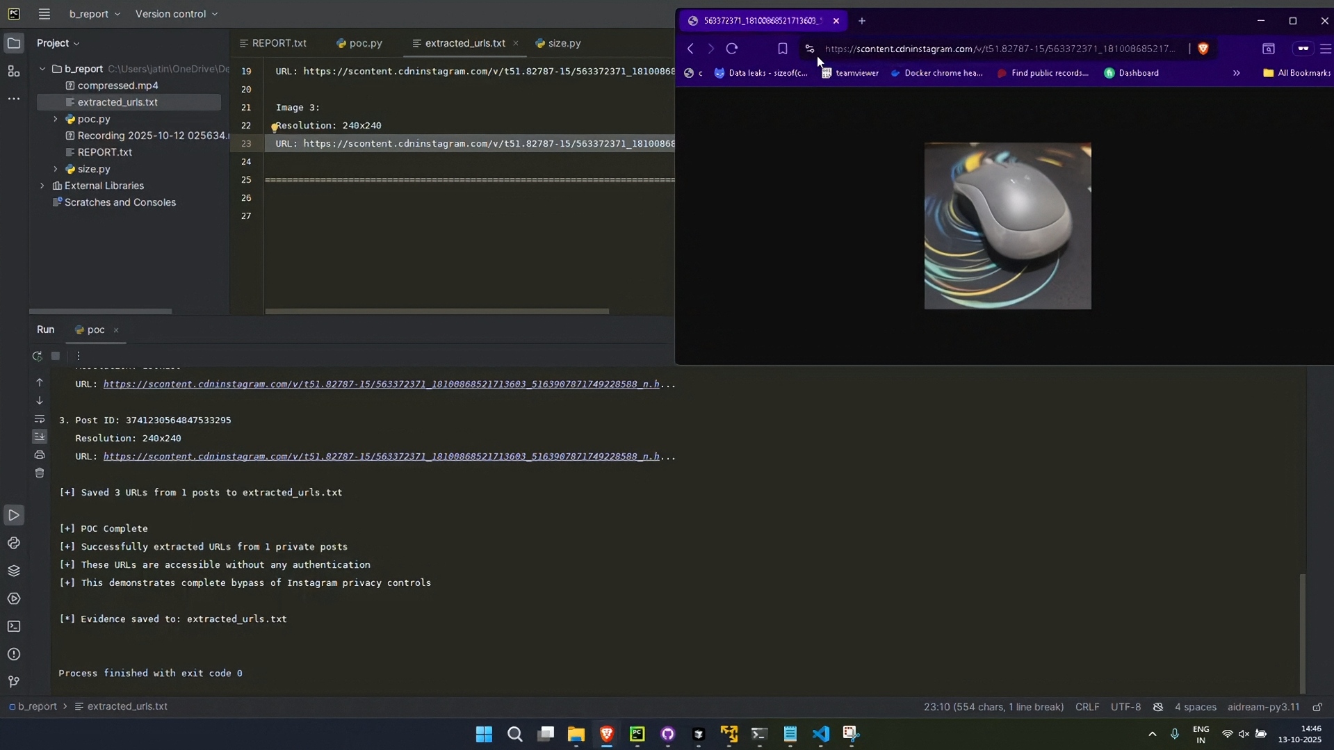 Demostración del exploit