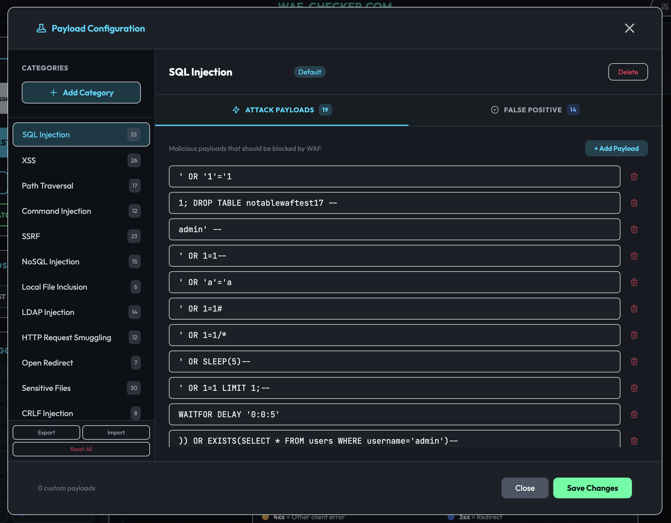 Payload Editor