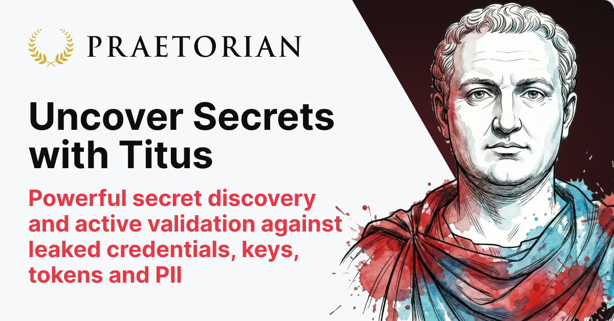 Titus - escáner de secretos de alto rendimiento para código fuente, historial de git y archivos binarios
