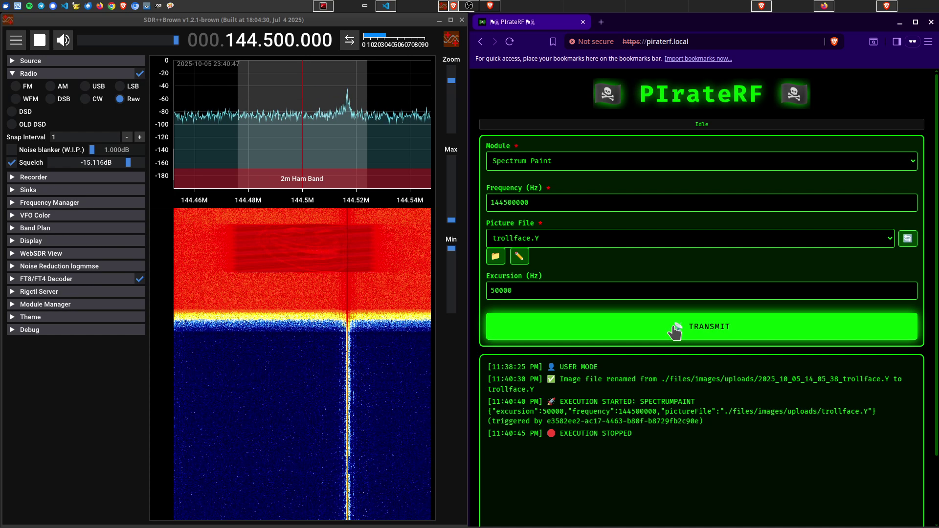 Demostración de Spectrum Paint