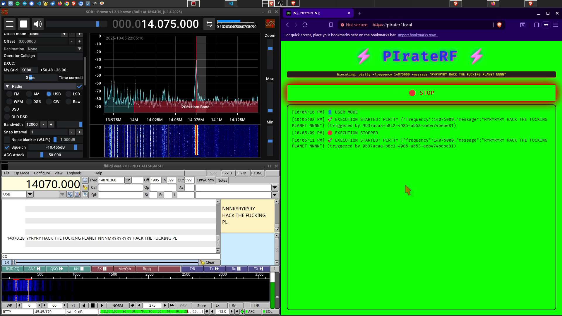 RTTY Demo