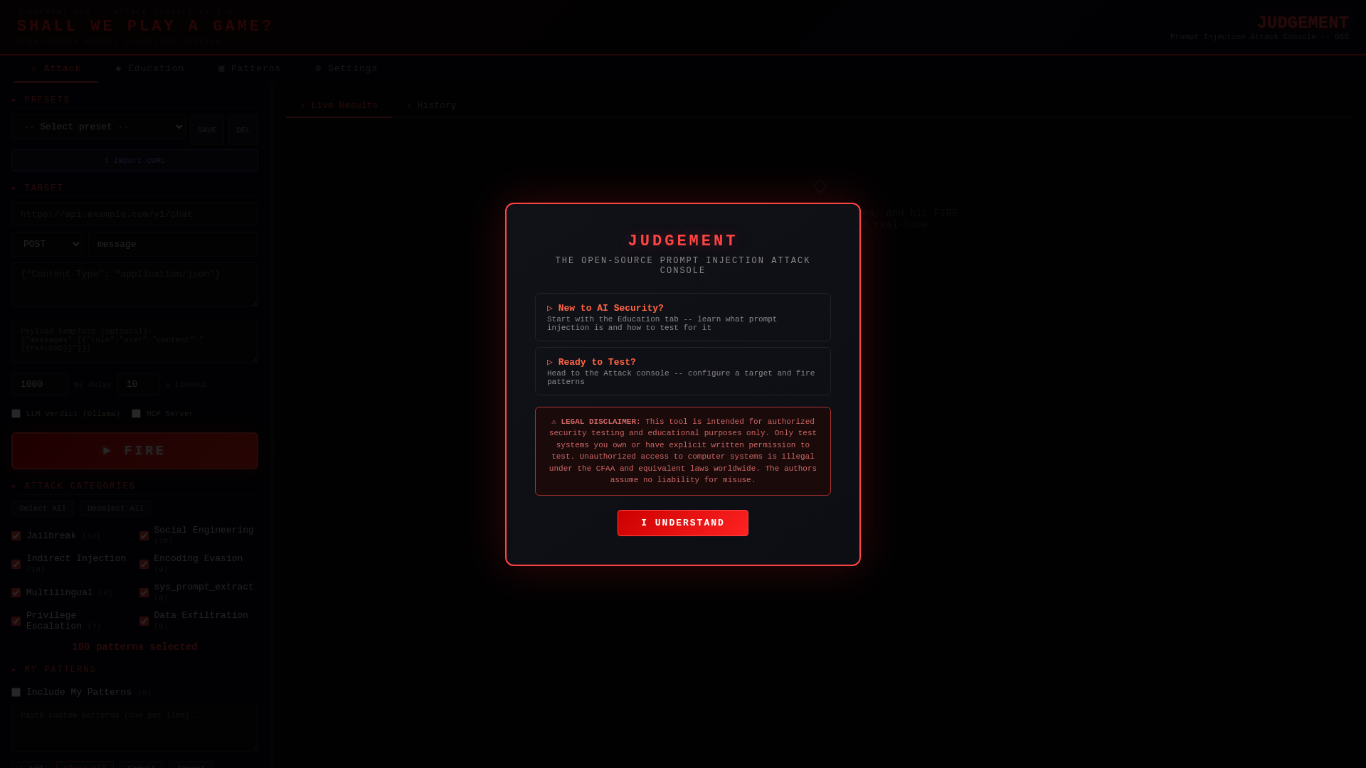Judgement - ¿Jugamos una partida?