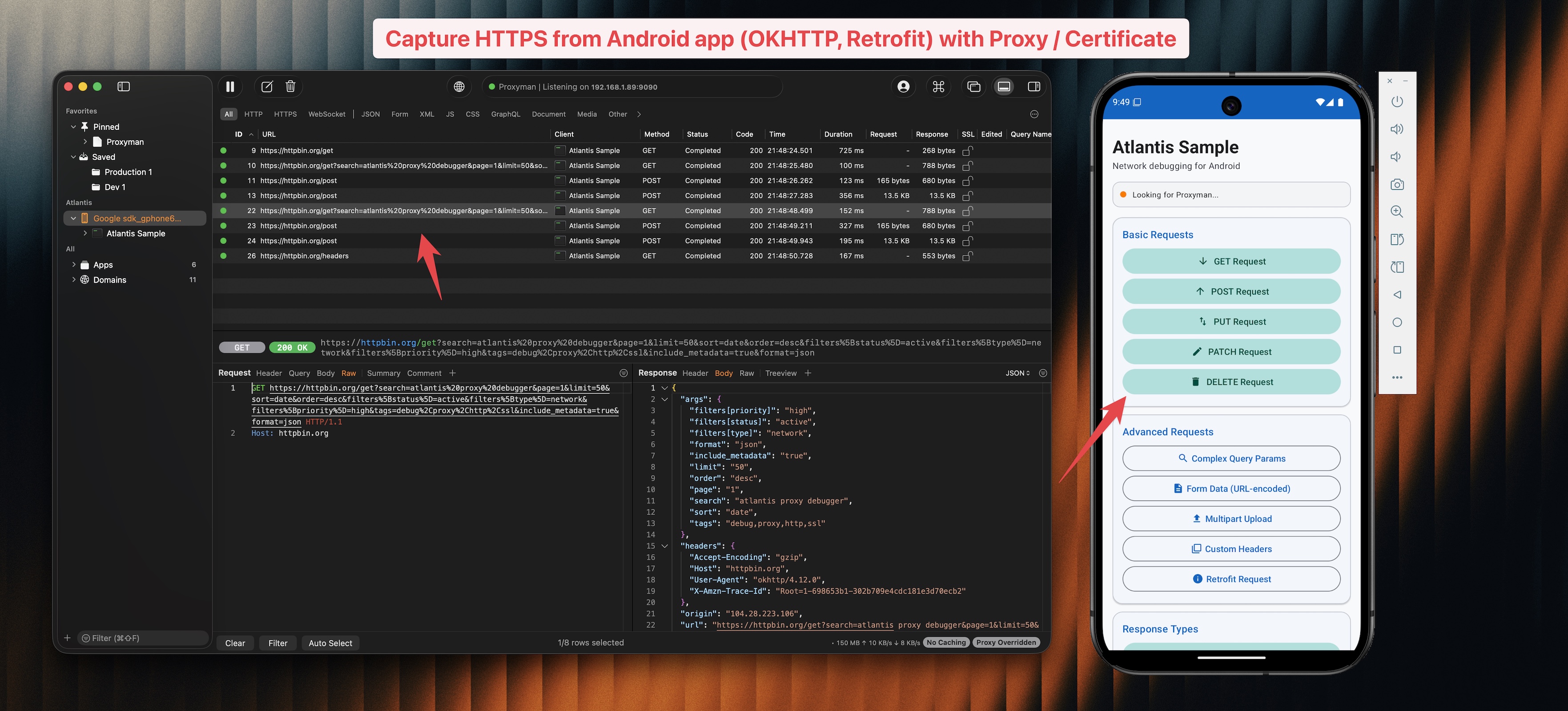 从Android应用捕获HTTPS流量