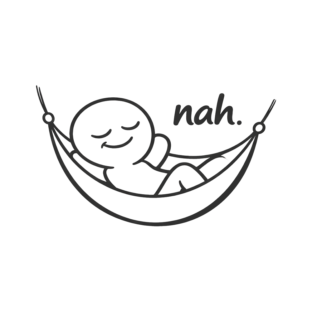 nah, in a hammock