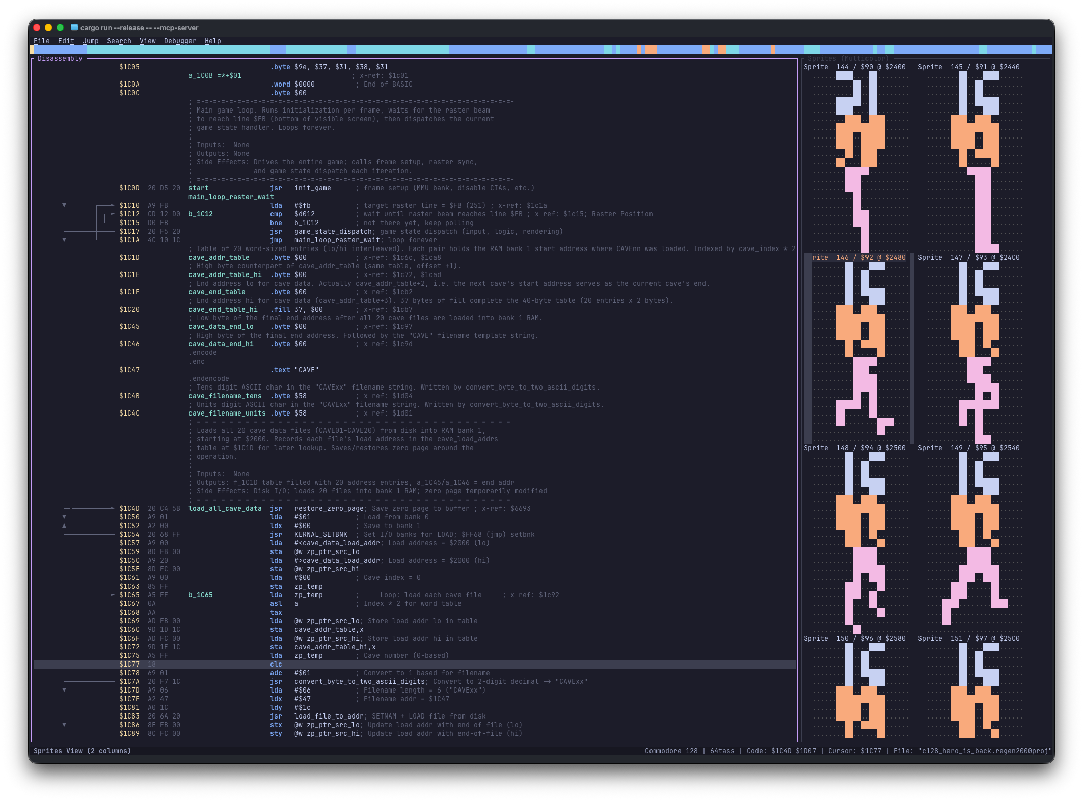 sprites screenshot
