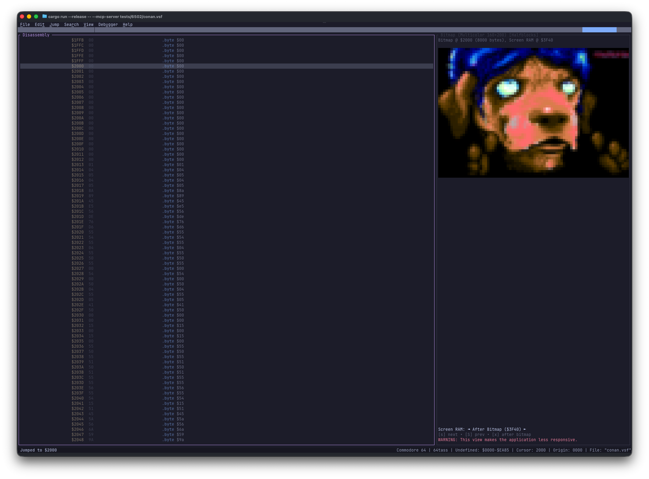 bitmap screenshot