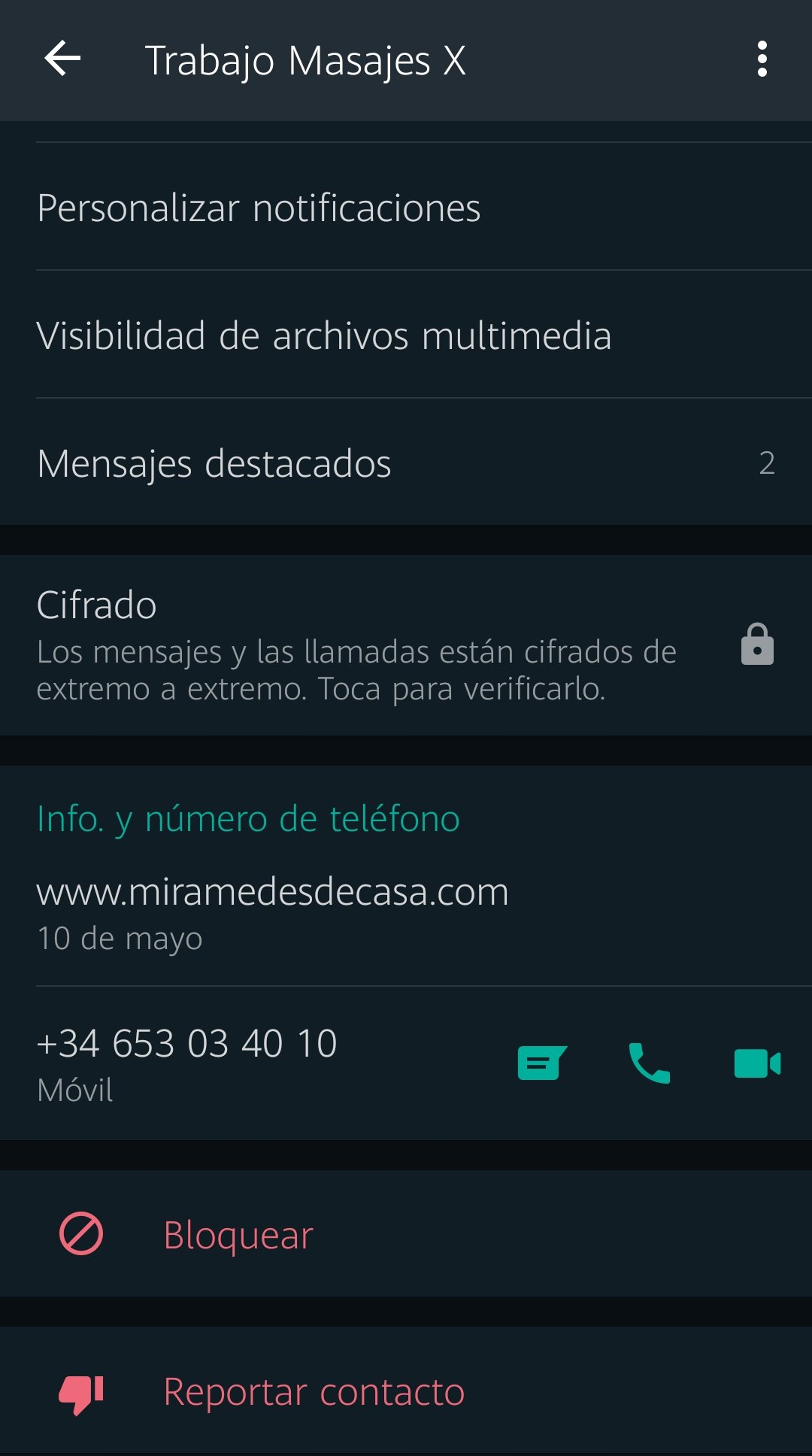 WhatsApp Contact