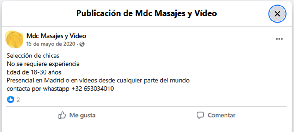 Facebook Recruitment