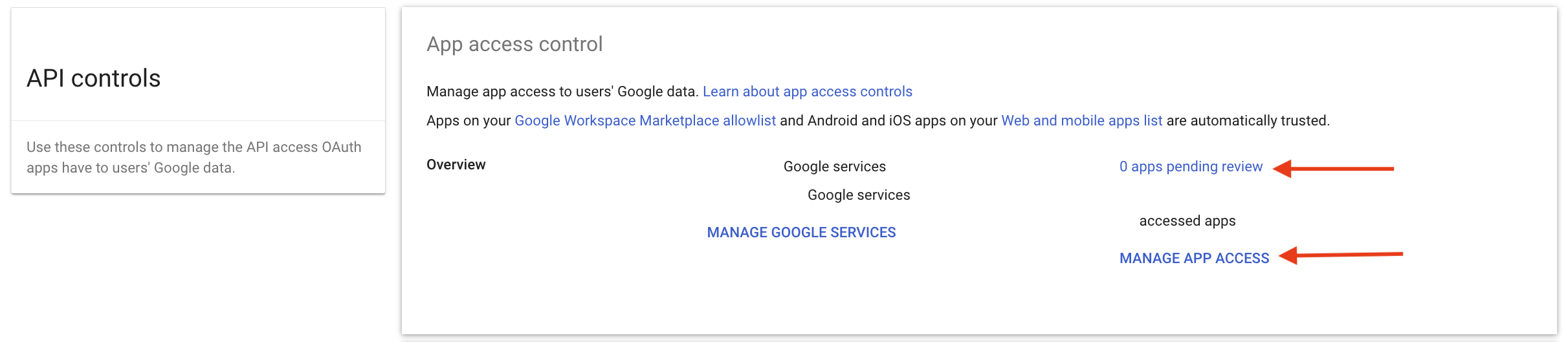 Vercel Google Permissions