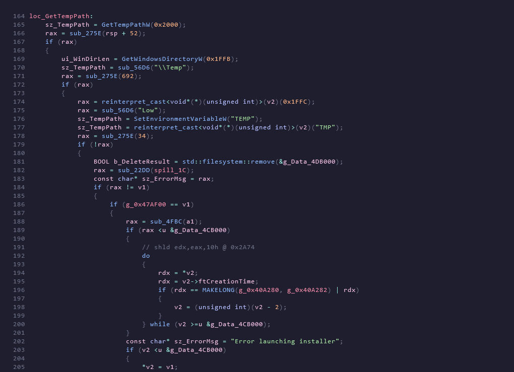 EUVA Decompiler Engine Showcase