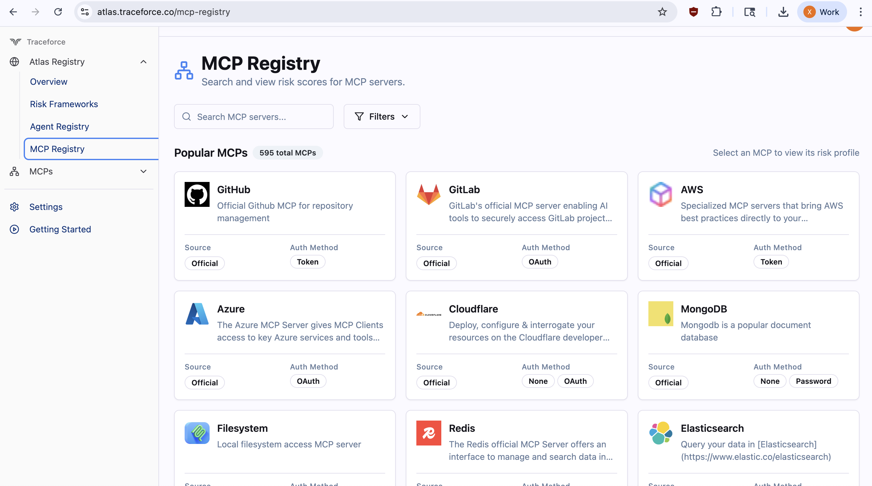 Atlas Registry