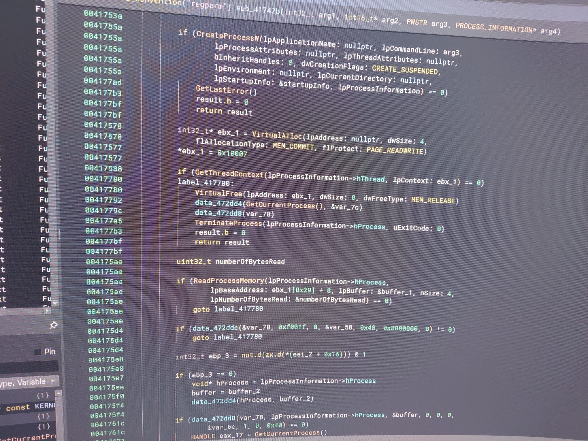 Remcos Injection Code