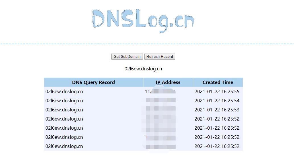 dnslog