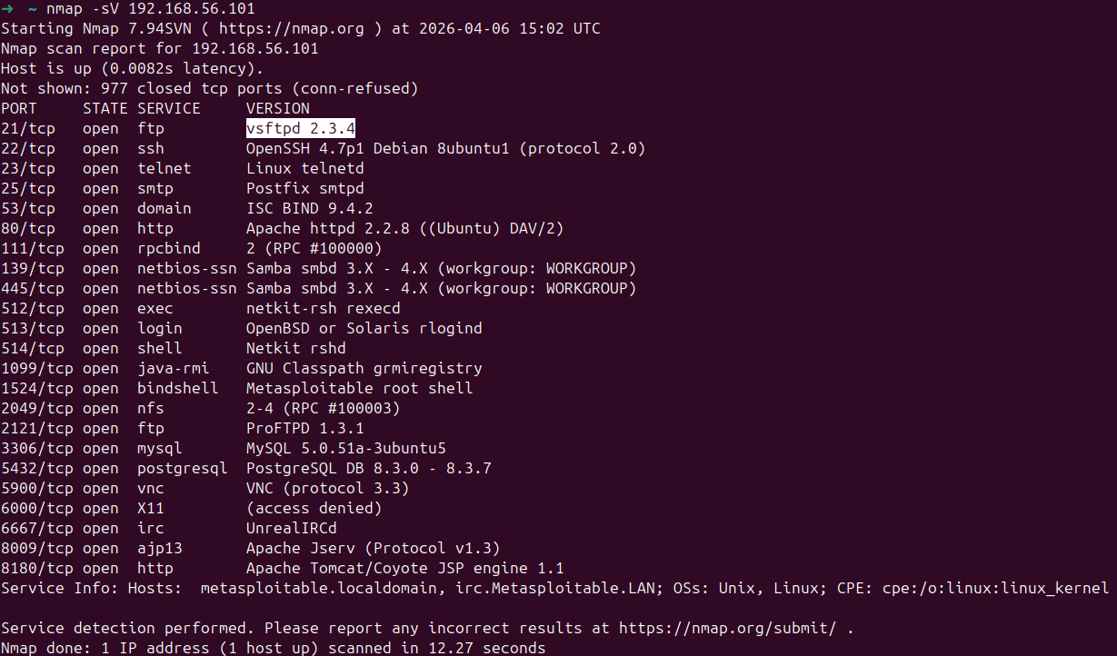 Dienst-Enumeration