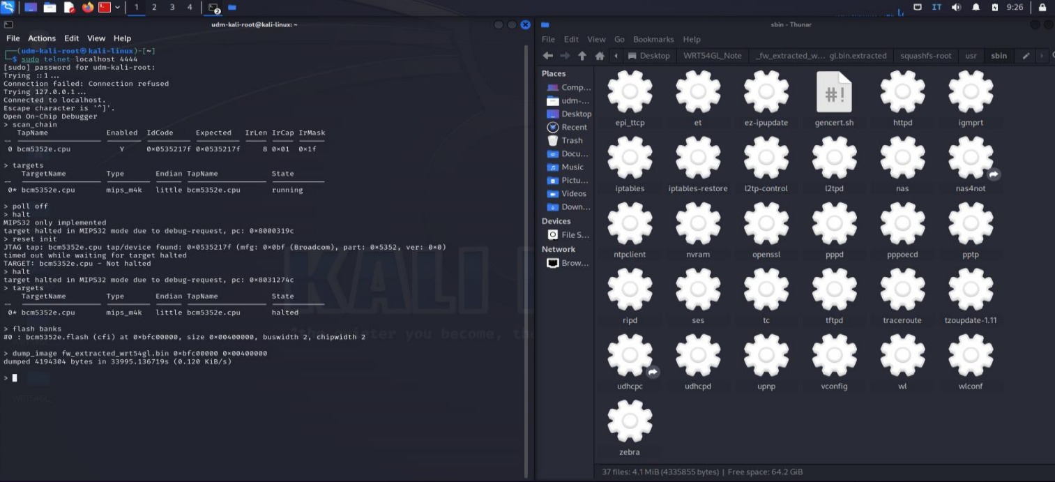 Extração de Firmware com OpenOCD