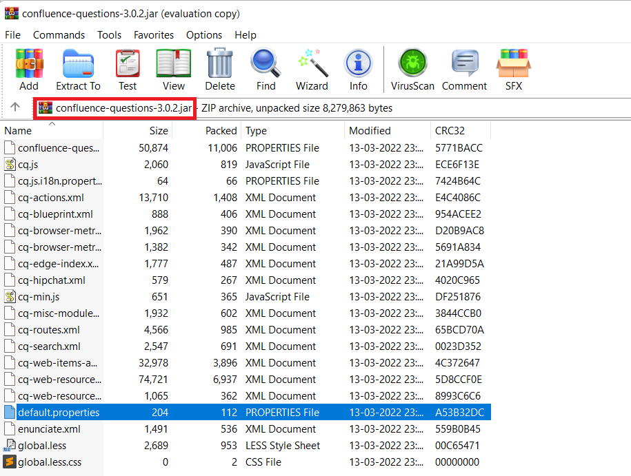 Verwundbares Plugin
