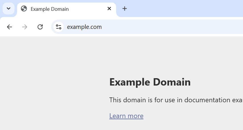 Redirection vers un site web arbitraire
