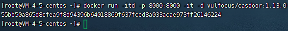 dockerRun