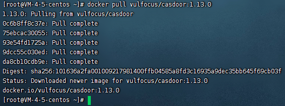 Pull docker