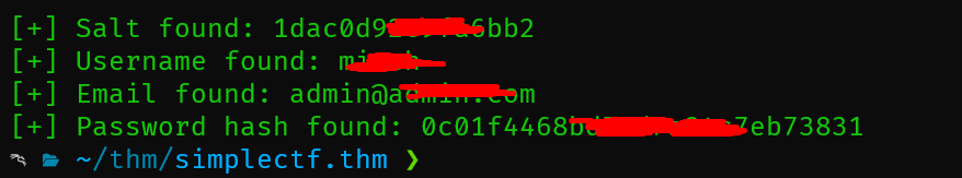 Exploit Output