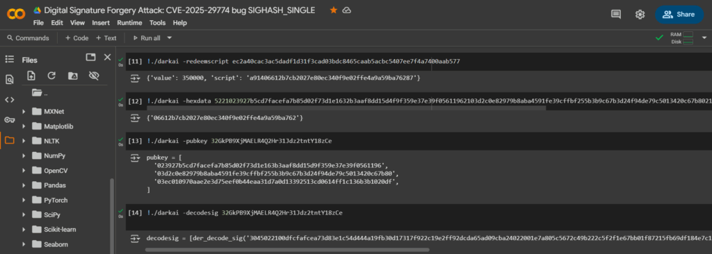 数字签名伪造攻击：CVE-2025-29774漏洞和SIGHASH_SINGLE错误如何威胁多重签名钱包——使用假RawTX的操作方法