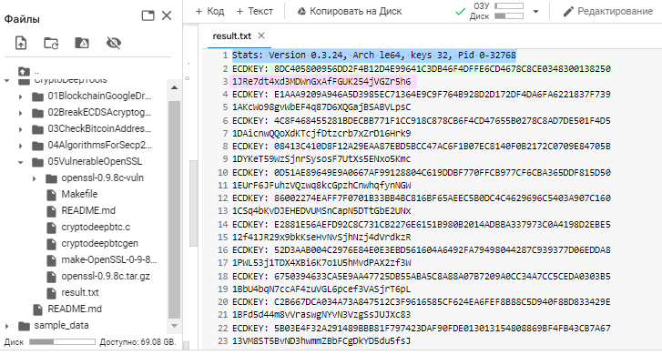 Búsqueda de monedas BTC en versiones anteriores de Bitcoin Core con la vulnerabilidad crítica OpenSSL 0.9.8 CVE-2008-0166