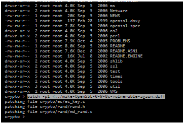 Búsqueda de monedas BTC en versiones anteriores de Bitcoin Core con la vulnerabilidad crítica OpenSSL 0.9.8 CVE-2008-0166