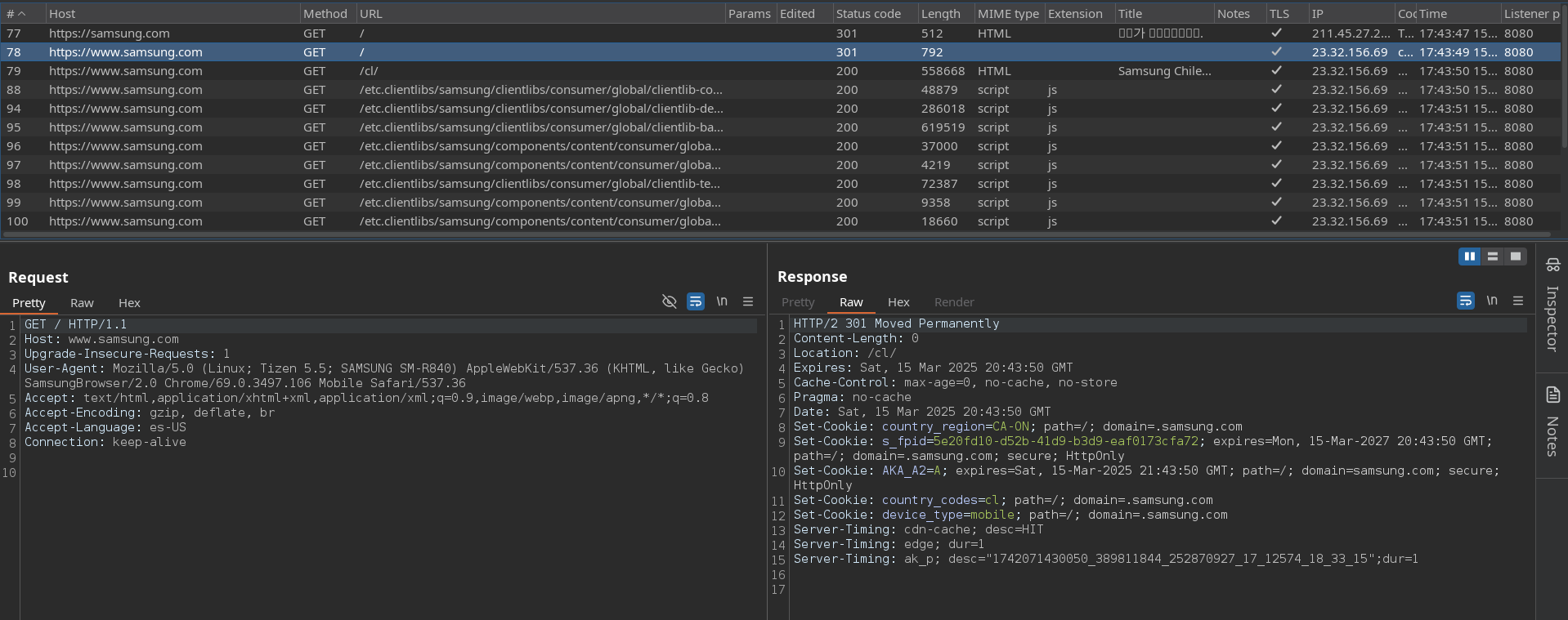 Burpsuite