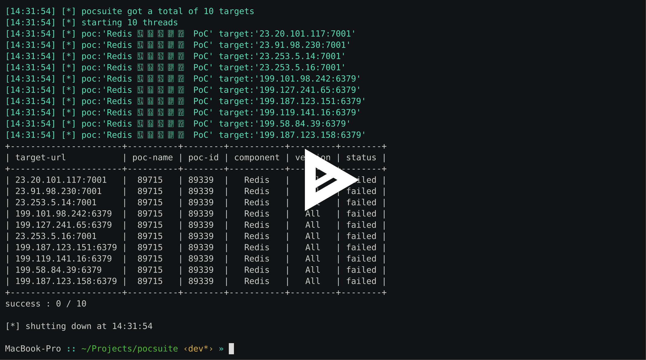 asciicast