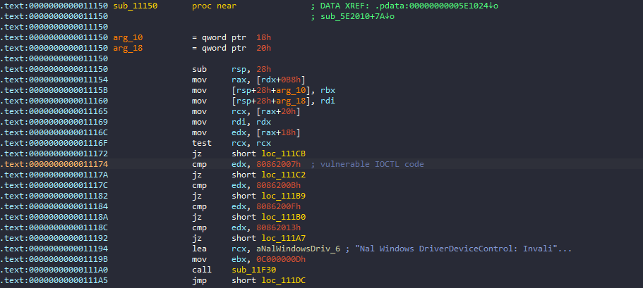 IRP_MJ_DEVICE_CONTROL