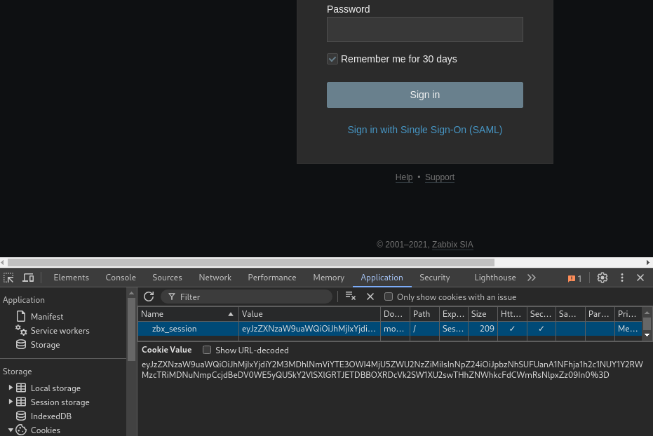 Update Cookie Example