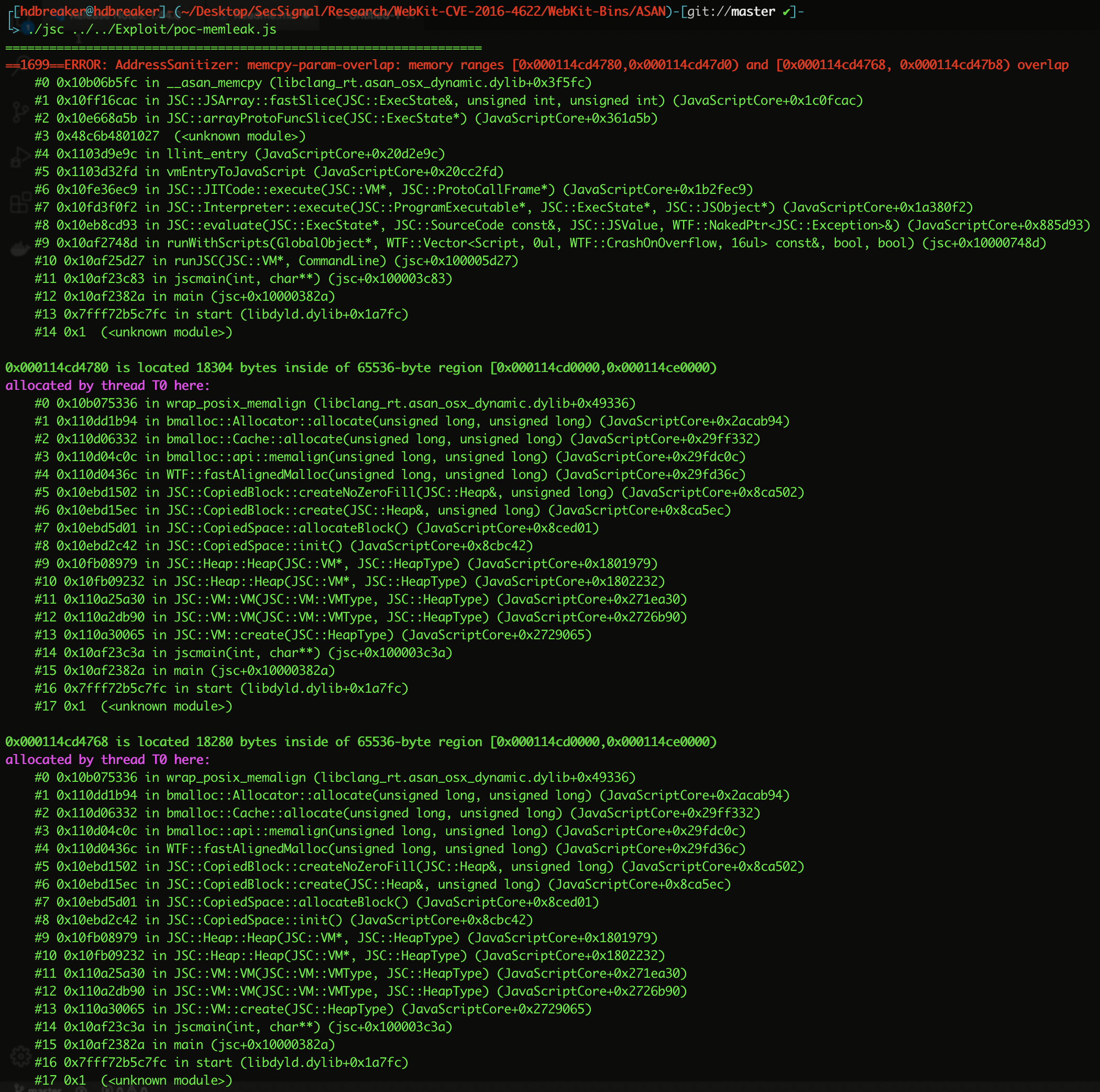 Analisi dello stack