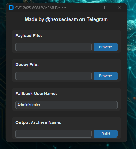 exploit GUI