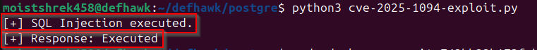 Running Exploit