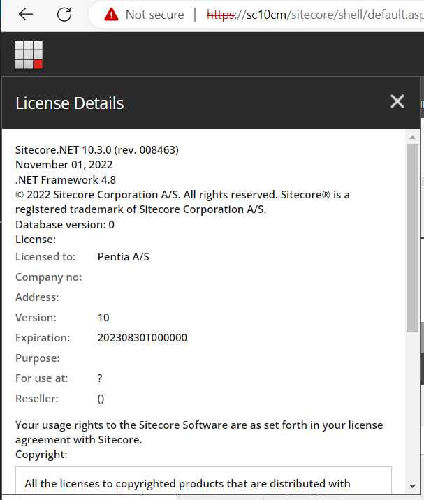 Sitecore 信息