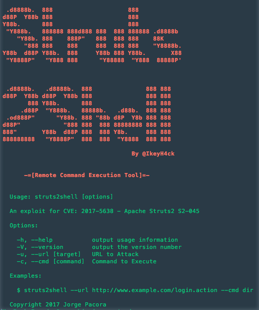 Struts2Shell
