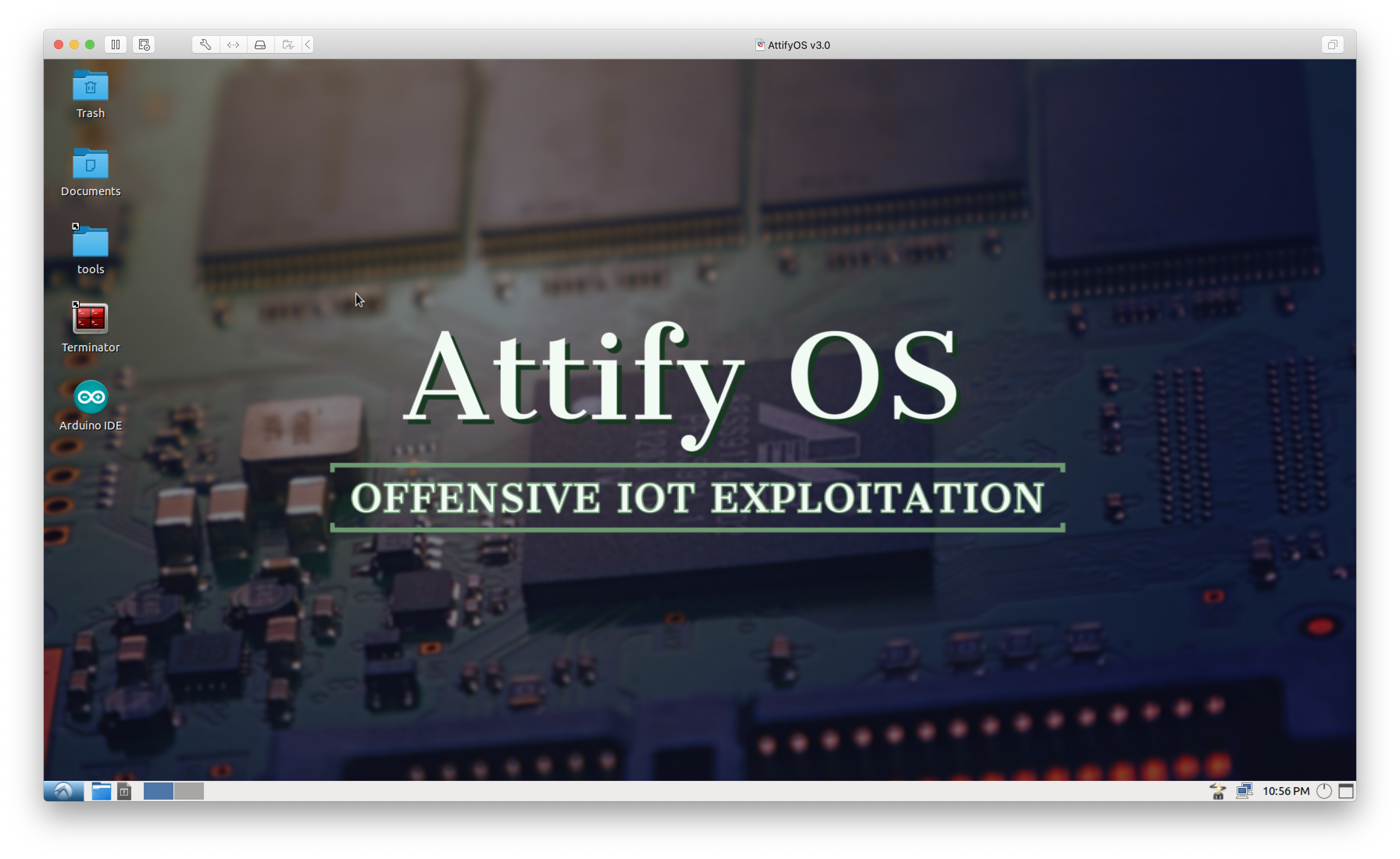 لقطة شاشة Attify OS 1
