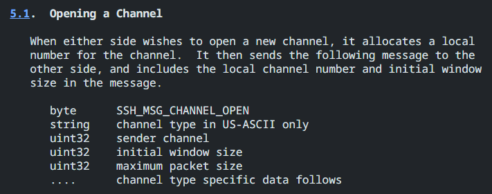 SSH_MSG_CHANNEL_OPEN