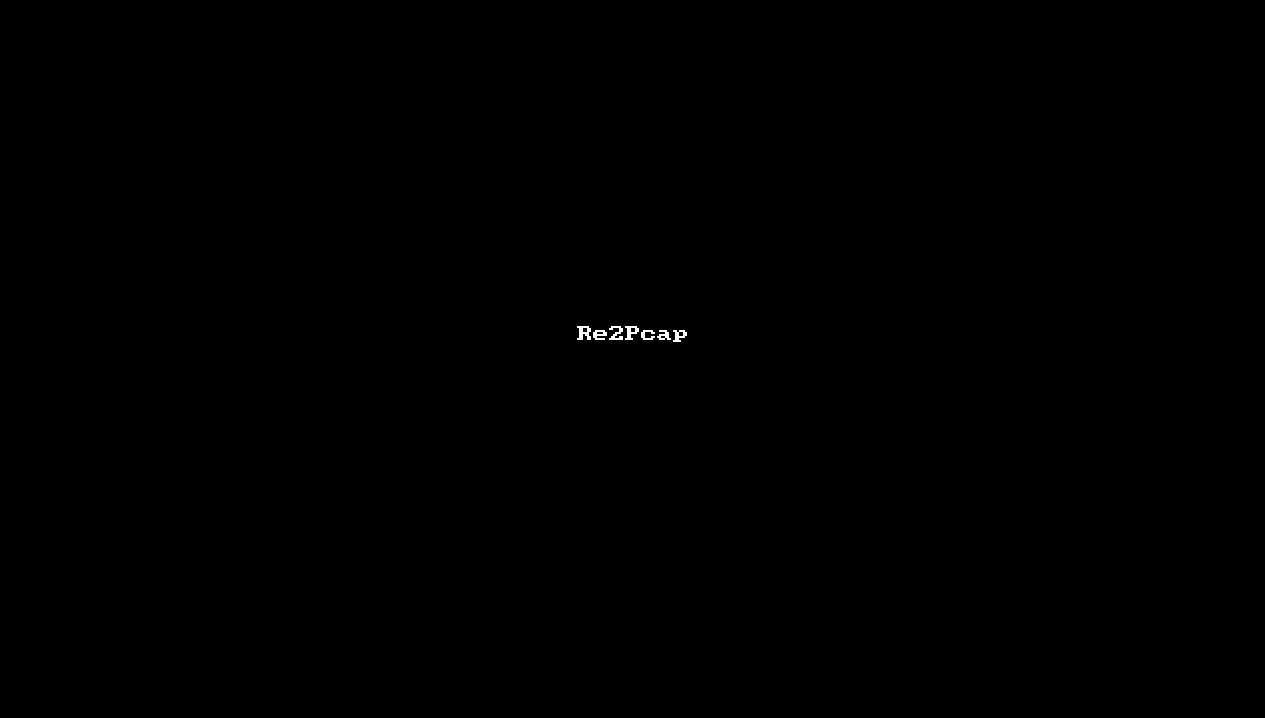Re2Pcap Demo-Walkthrough