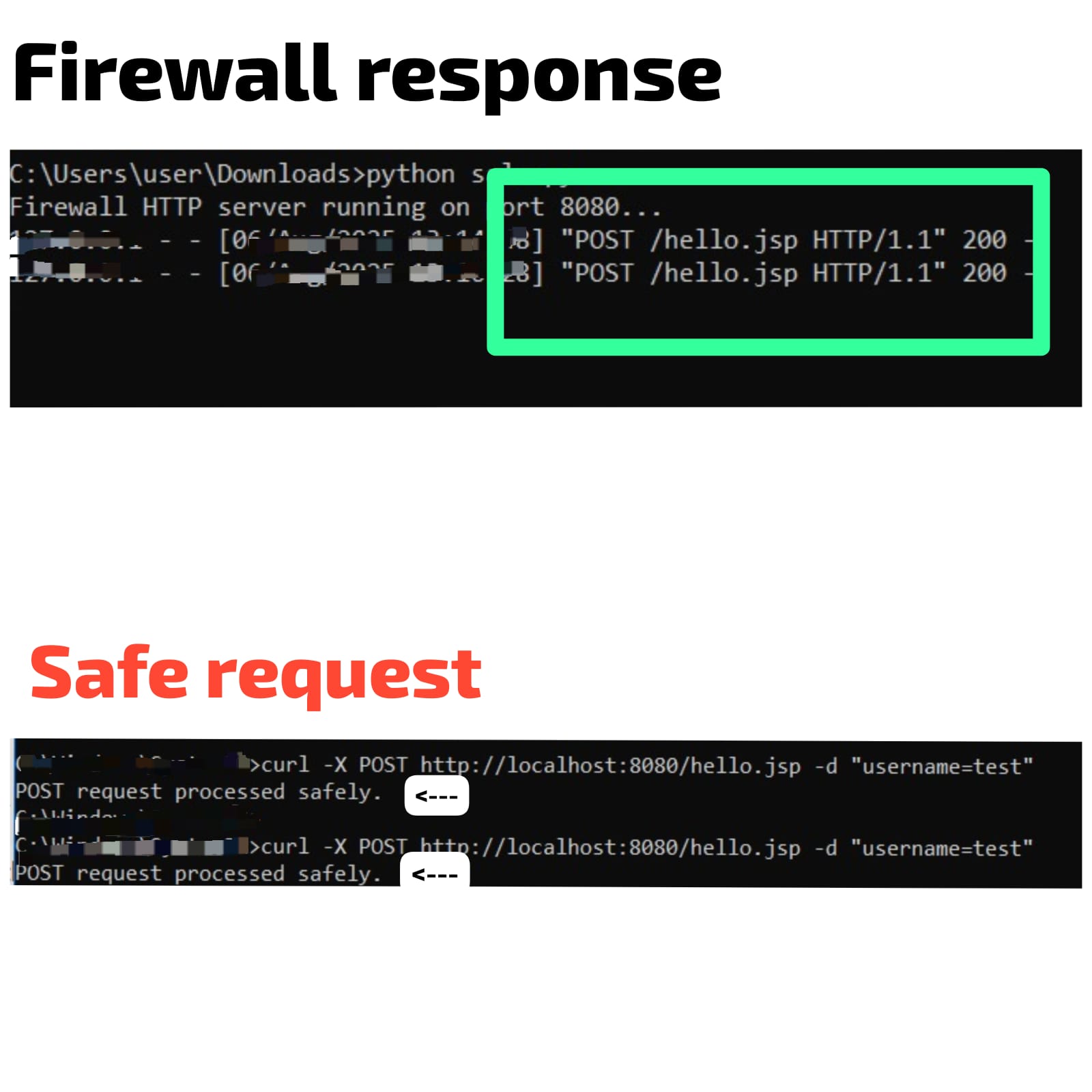 noRMAL REQUEST