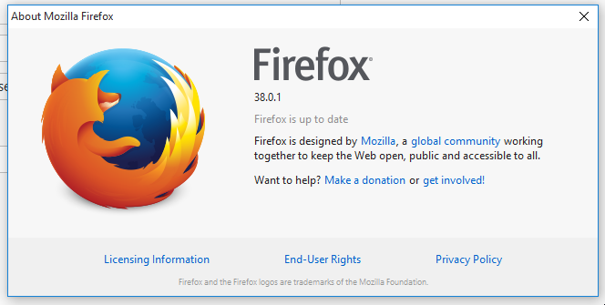 Firefox Version